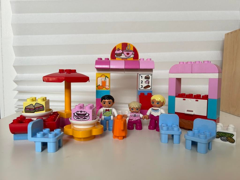 DUPLO 10587 Café - NIET COMPLEET, Ophalen, Zo goed als nieuw, Duplo