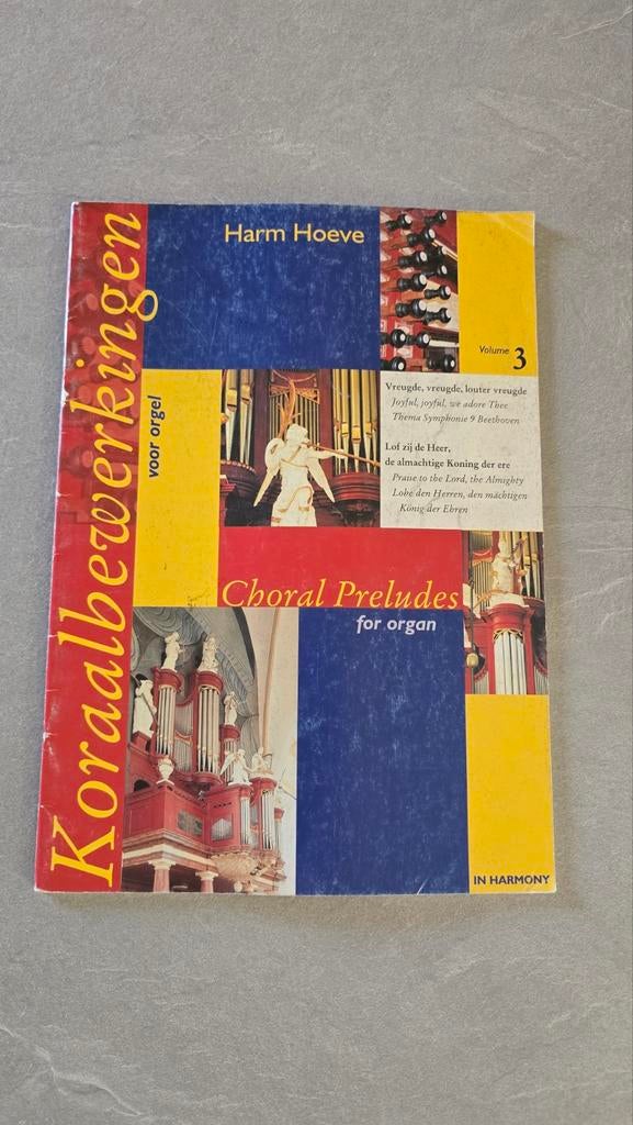 Harm Hoeve - Koraalbewerkingen voor orgel - Deel 3, Muziek en Instrumenten, Ophalen of Verzenden, Gebruikt