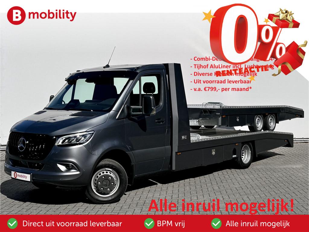Mercedes-Benz Sprinter 519 CDI Tijhof AluLiner + Aanhanger V, Stof, Gebruikt, Bedrijf, Diesel