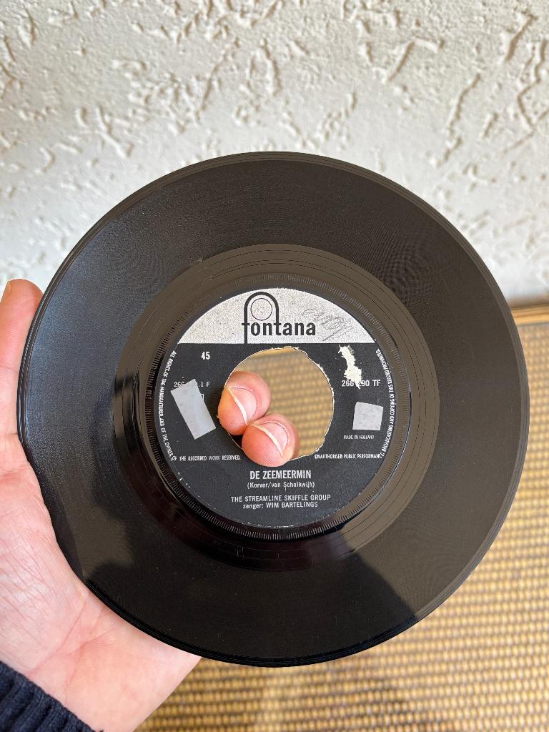 The Streamline Skiffle Group - De Zeemeermin - 1962 - Piraat, Cd's en Dvd's, Vinyl Singles, Gebruikt, 7 inch, Single, Ophalen of Verzenden