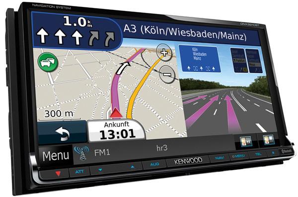 KENWOOD DNX9210BT autoradio met NAVI,BLUETOOTH””WERKT NIET, Auto diversen, Ophalen of Verzenden, Zo goed als nieuw