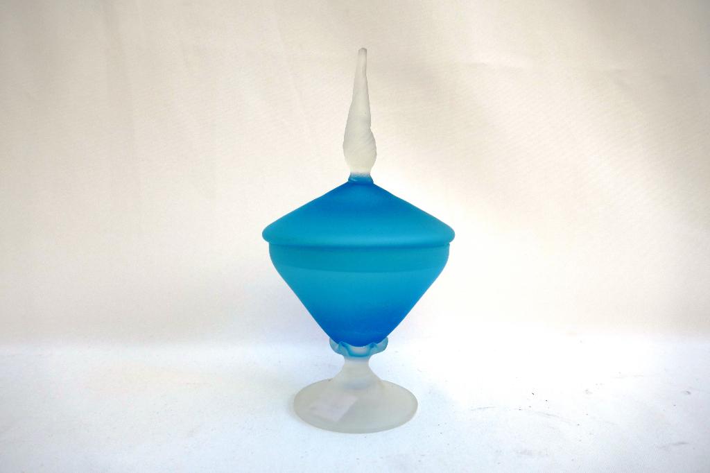 Empoli - bonbonnière - jaren 60 /70 Italy, Huis en Inrichting, Schaal, Rond, Ophalen of Verzenden, Glas