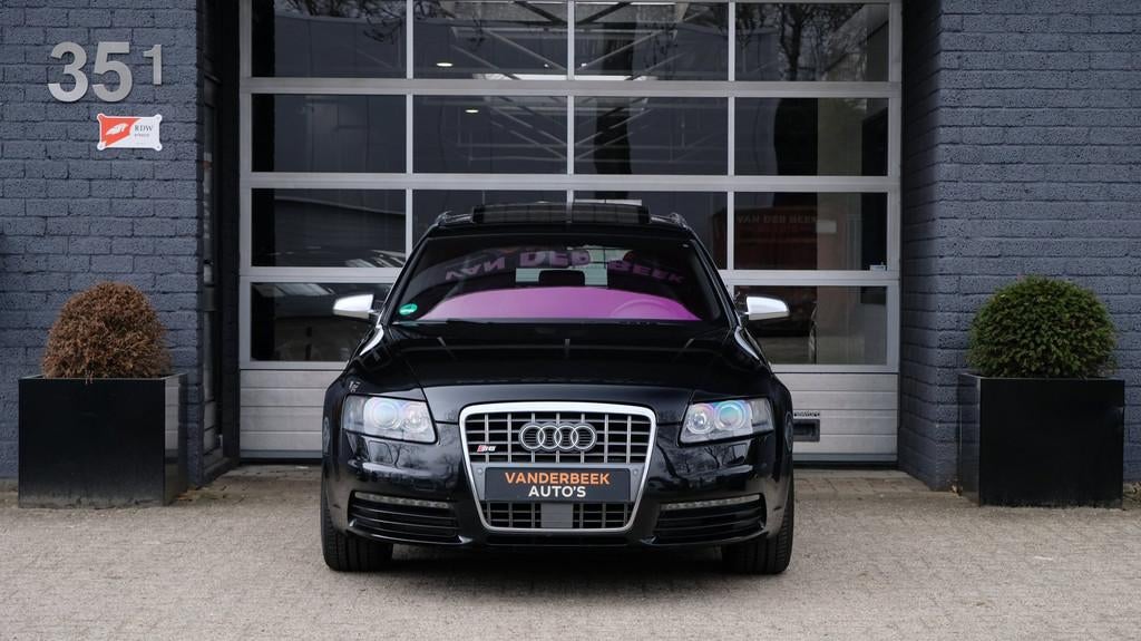 Audi S6 Avant 5.2 FSI V10 Pro Line 435PK Carbon|Schuifdak|Le, Auto's, Audi, Automaat, Gebruikt, Zwart, 5204 cc
