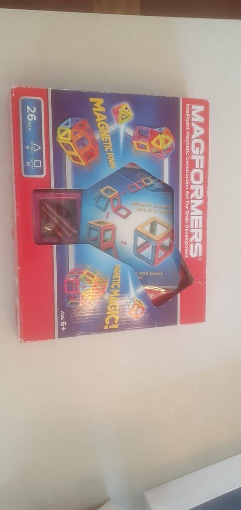 Magformers Intelligent Magnetic Construction Set 26 stuks, Kinderen en Baby's, Speelgoed | Educatief en Creatief, Ophalen of Verzenden