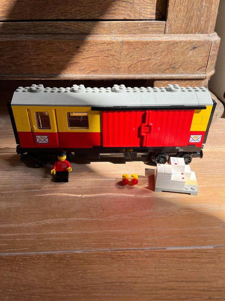 lego trein wagon 7819, 12v, Ophalen of Verzenden, Zo goed als nieuw, Complete set, Lego