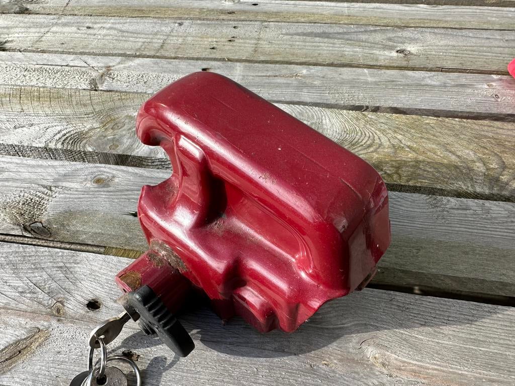 Alko SCM disselslot voor aanhangwagen, vouwwagen, caravan., Ophalen of Verzenden, Gebruikt