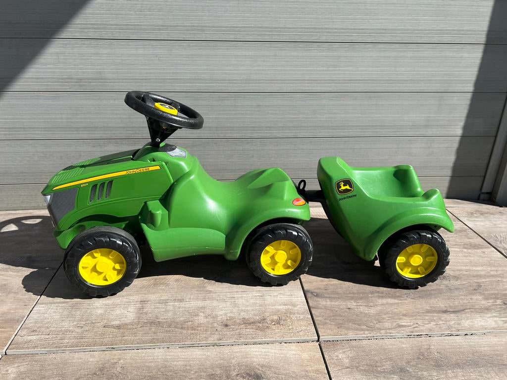 Mini trekker/tractor, loop auto, John Deere, Kinderen en Baby's, Speelgoed | Buiten | Voertuigen en Loopfietsen, Ophalen