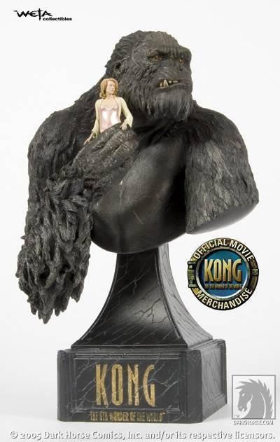 Weta Kong & Ann Bust Statue Figure, Ophalen of Verzenden, Zo goed als nieuw, Beeldje, Replica of Model