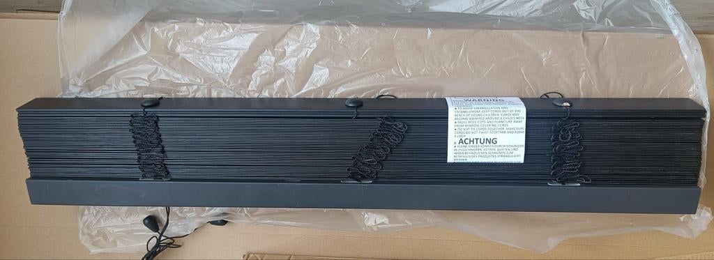 nieuwe jaloezie, Ophalen, Nieuw, Zwart, 50 tot 100 cm