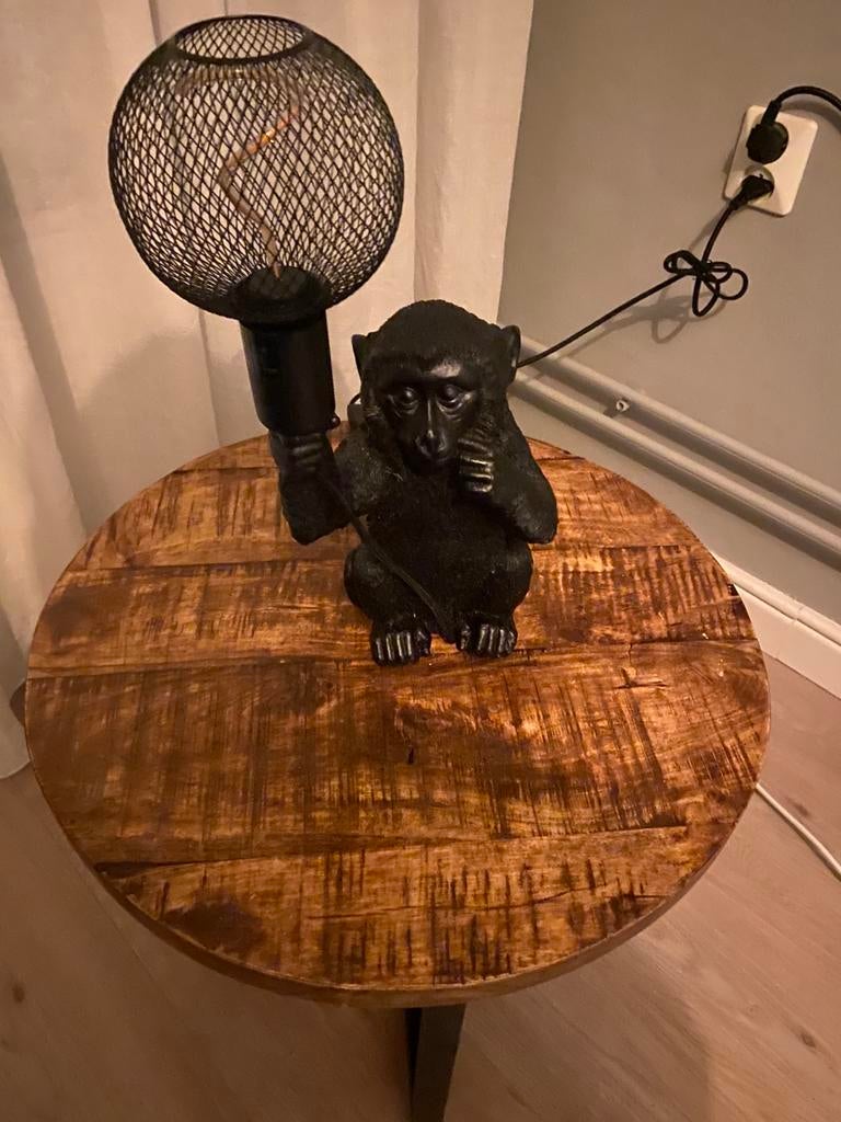 Tafellamp Aap, Minder dan 55 cm, Nieuw, Ophalen of Verzenden, Overige vormen