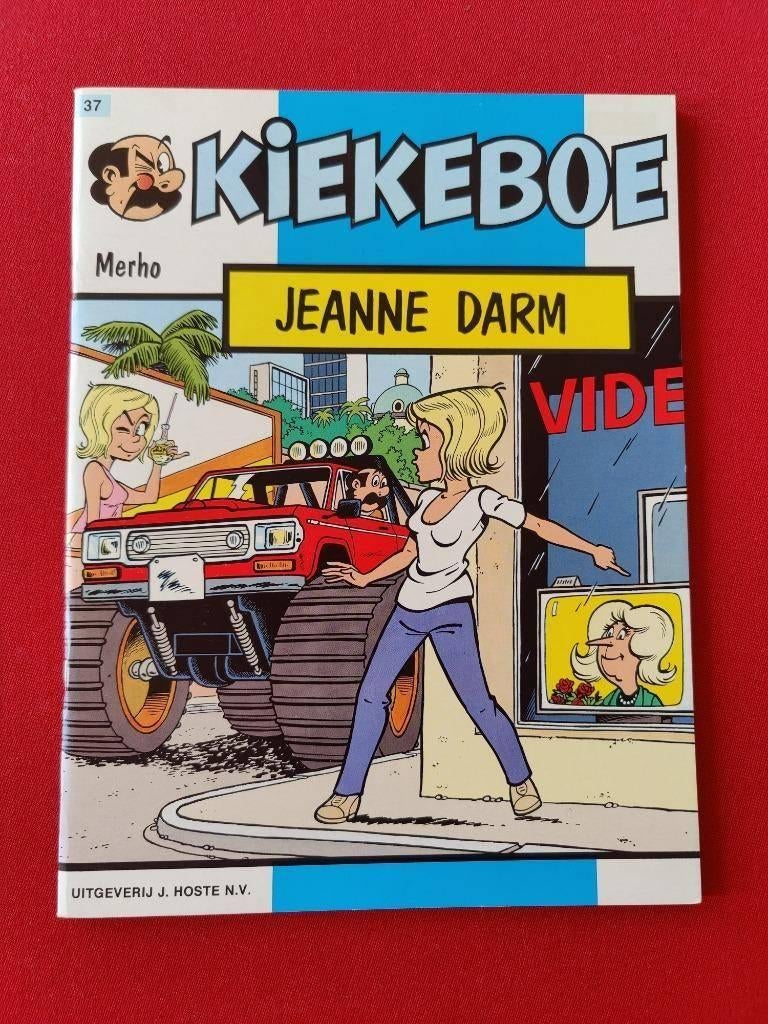 Kiekeboe album 37 – Jeanne Darm – EERSTE DRUK – NIEUW, Eén stripboek, Merho, Ophalen of Verzenden, Zo goed als nieuw