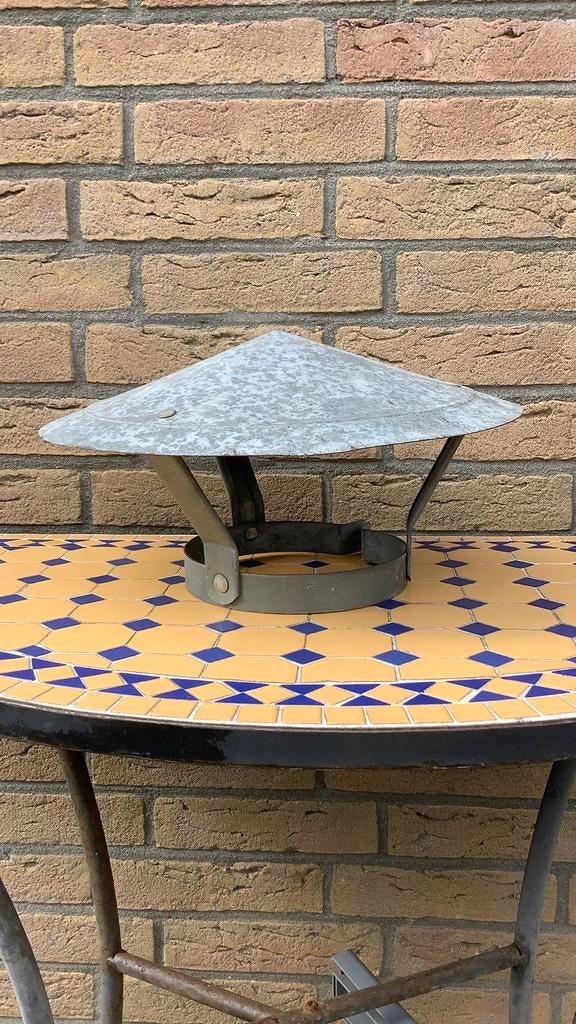 Zinken schoorsteenkap 20 cm, Ophalen, Minder dan 30 cm, Overige typen, Nieuw