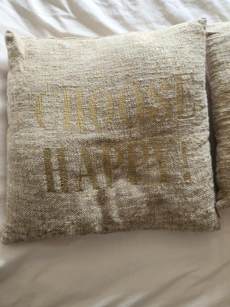 Mooie Riviéra Maison kussens 2x, Ophalen of Verzenden, Zo goed als nieuw, Vierkant