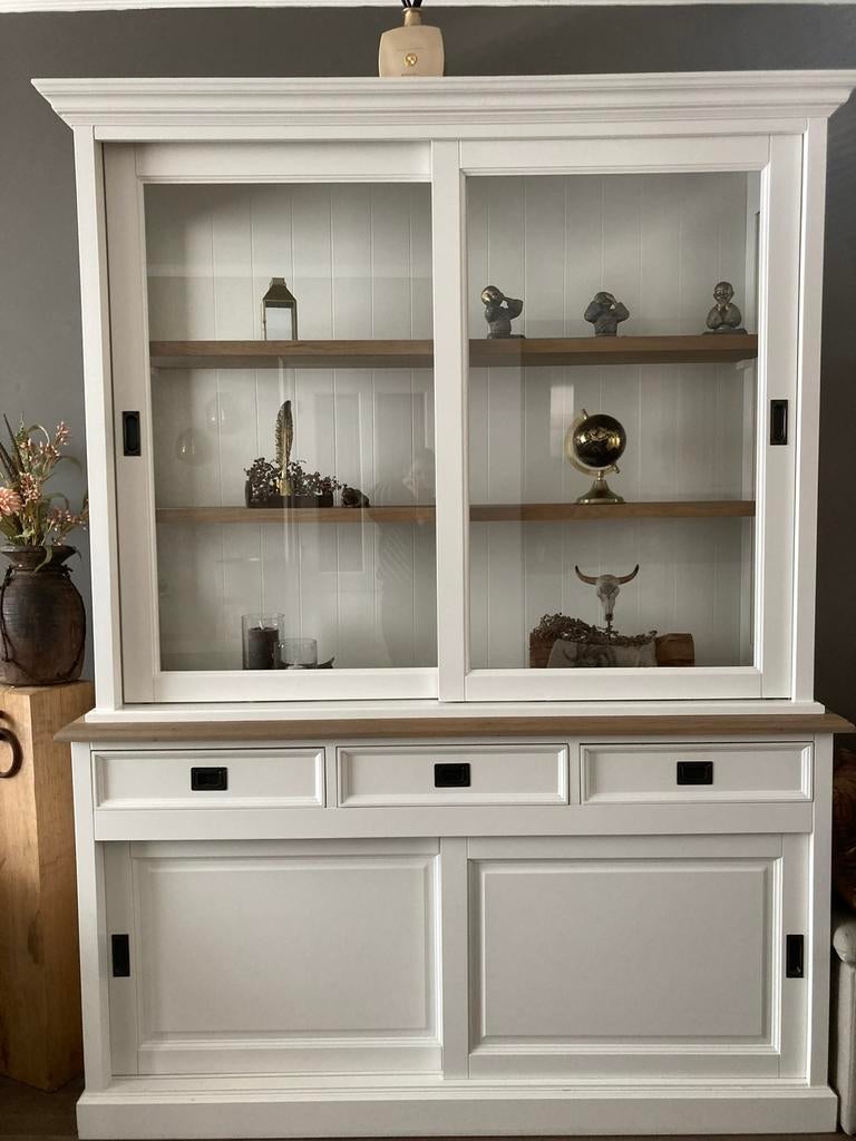 Buffetkast oud grenen eiken kast, Huis en Inrichting, Ophalen, Zo goed als nieuw, 25 tot 50 cm, 150 tot 200 cm