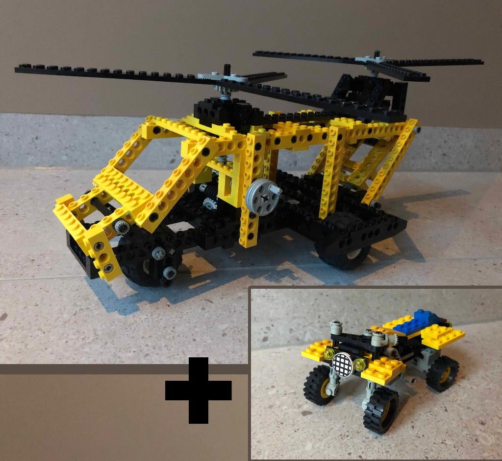 Technic Lego set 8062 + 8826, Ophalen of Verzenden, Gebruikt, Complete set, Lego