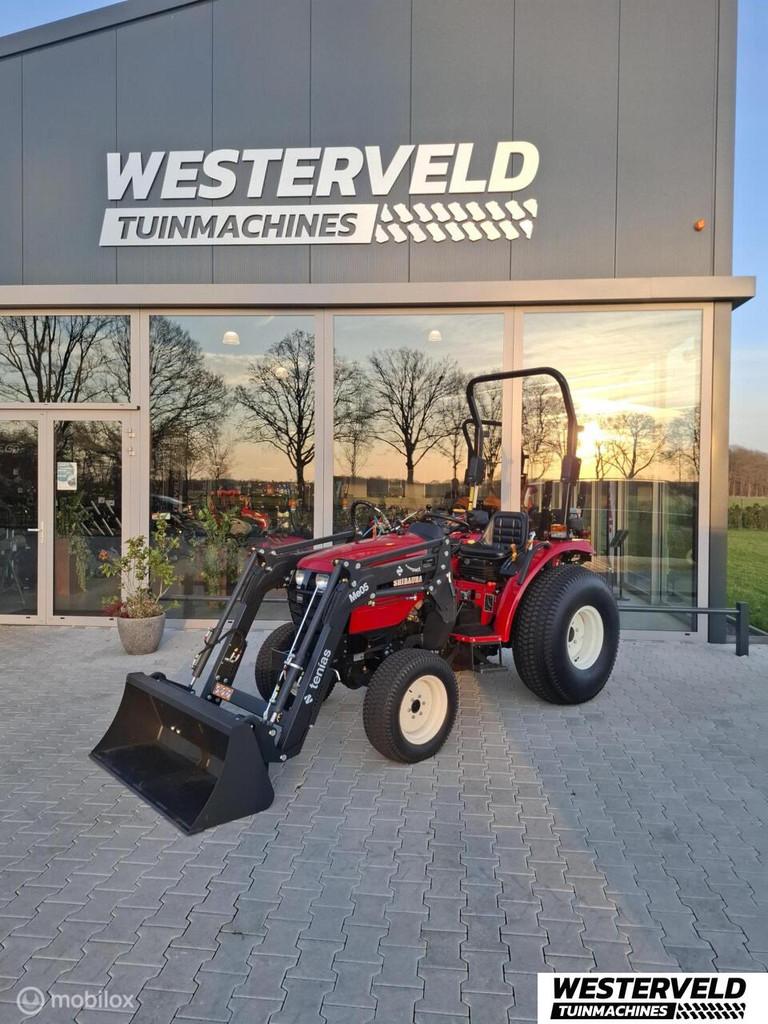 Gebruikte Shibaura ST 330 compact tractor 30 pk voorlader, Gebruikt, Overige merken
