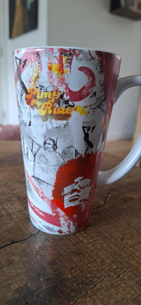 Vintage MTV Mok 2006  - Zo goed als nieuw, Keramiek, Ophalen of Verzenden, Zo goed als nieuw, Overige stijlen