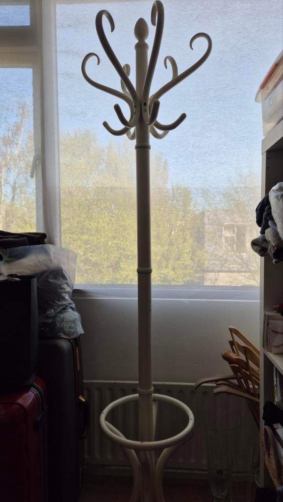 Witte staande kapstok, Huis en Inrichting, Woonaccessoires | Kapstokken, Ophalen of Verzenden