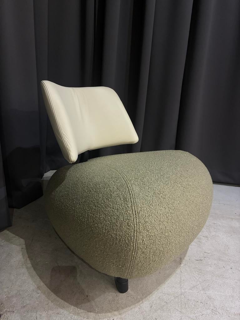 Leolux Pallone fauteuil - Nieuw Boucle -, Huis en Inrichting, Fauteuils, Ophalen, Leolux, ., Zo goed als nieuw
