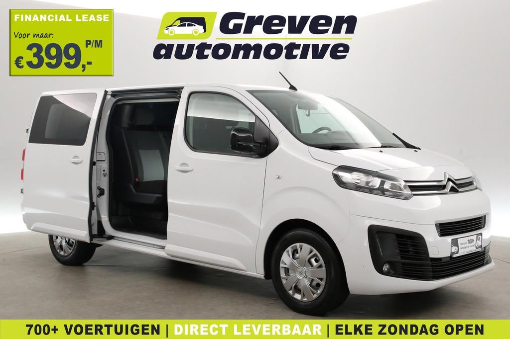 Citroën Jumpy 2.0 BlueHDI 145PK L3H1 | DC | 6 Zits | Airco, Auto's, Bestelauto's, 145 pk, Stof, Gebruikt, Euro 6