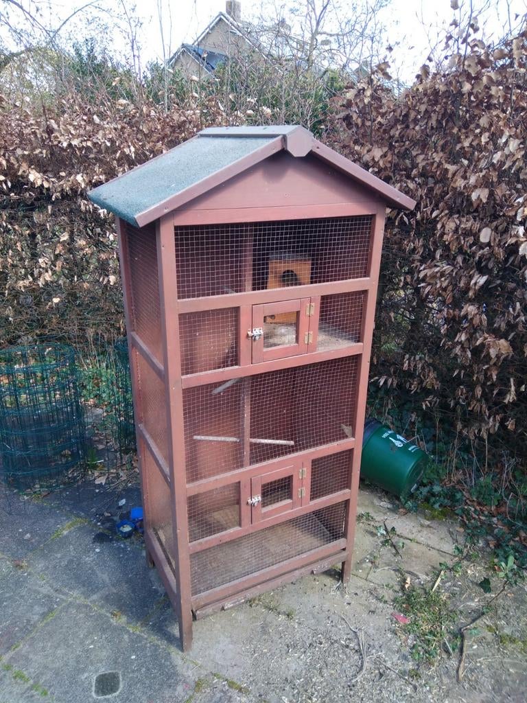 Voliere, Ophalen of Verzenden, Gebruikt, Metaal, Volière