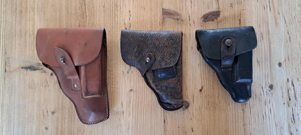 3 pistool holsters, Ophalen of Verzenden, Overige soorten, Nederland
