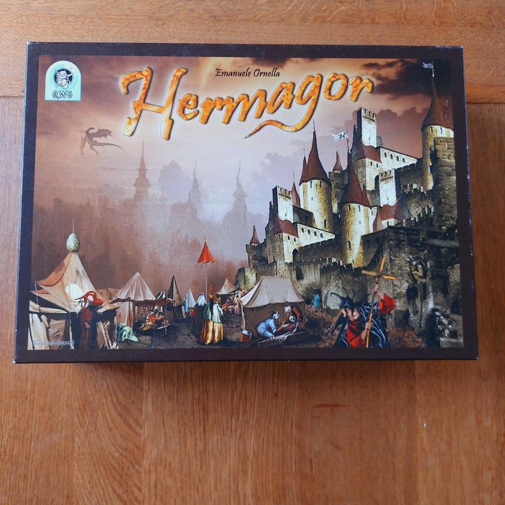 Hermagor bordspel - Compleet en in goede staat, Drie of vier spelers, Ophalen of Verzenden, Zo goed als nieuw, Mind the Move