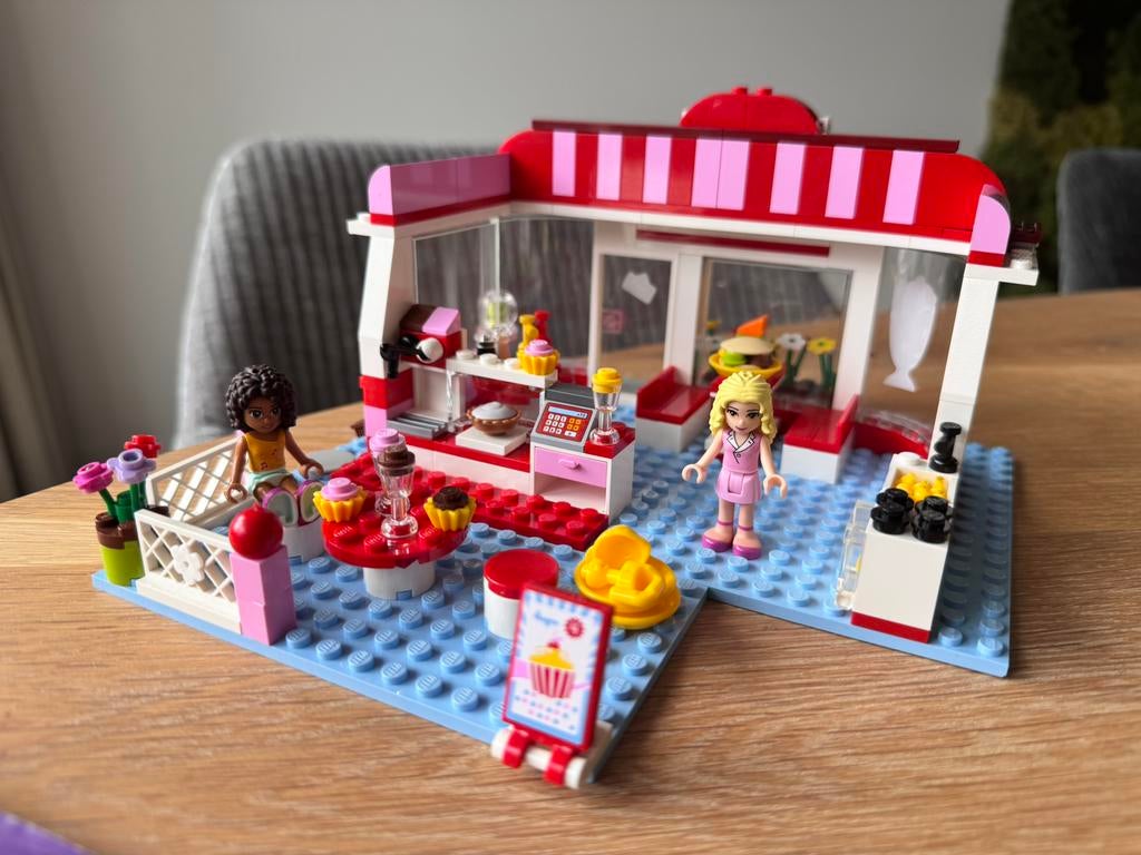 Lego friends 3061 city park cafe, Ophalen of Verzenden, Zo goed als nieuw, Complete set, Lego
