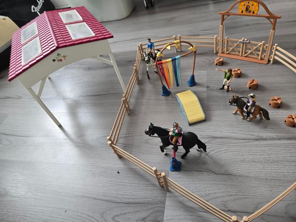 Schleich paardenspeelset, Ophalen, Gebruikt, Jongen of Meisje