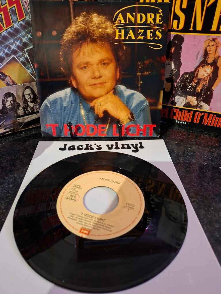 André Hazes - 't Rode Licht / Als Je Hier Blijft  1991, Ophalen of Verzenden, Zo goed als nieuw