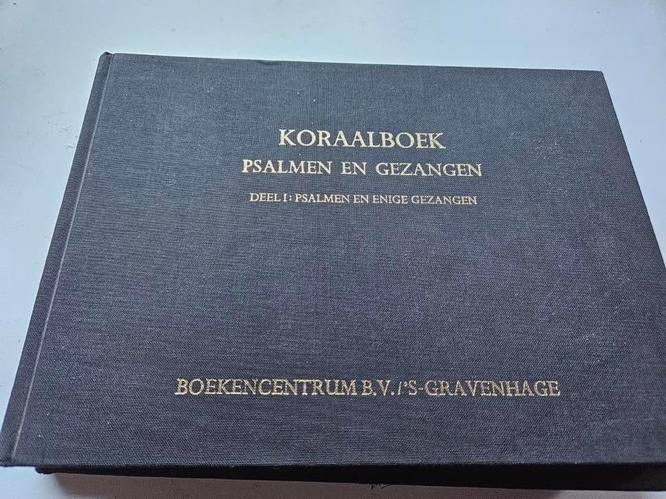 Koraarboek psalmen en gezangen, Muziek en Instrumenten, Bladmuziek, Ophalen of Verzenden, Zo goed als nieuw, Religie en Gospel