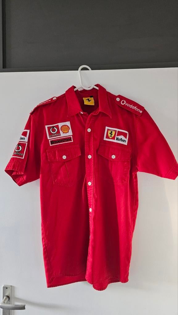 Vintage 1996 Ferrari pit crew F1 shirt, Ophalen of Verzenden, Formule 1
