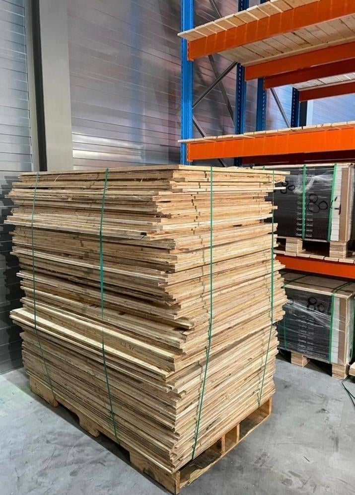 MOET WEG > Partij underlayment platen - Diverse maten, Doe-het-zelf en Verbouw, Platen en Panelen, Ophalen, Zo goed als nieuw