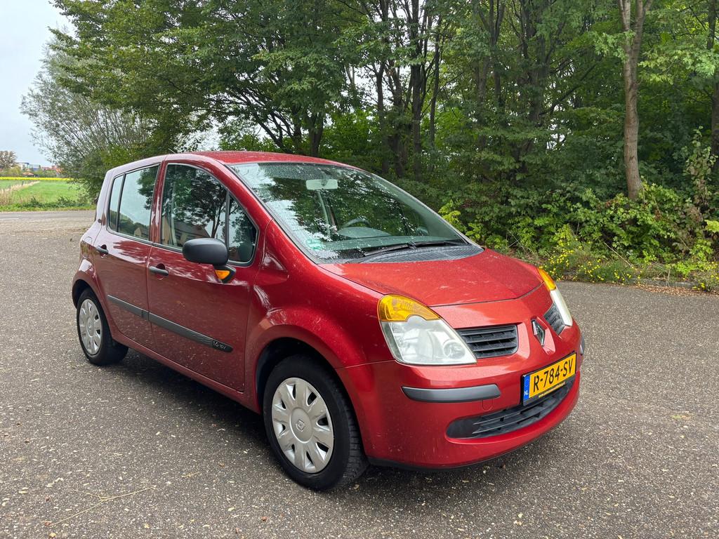Renault Modus 1.6-16V Privilège Luxe | Airco | APK 03-2027!, Voorwielaandrijving, Gebruikt, Lichtsensor, 49 €/maand