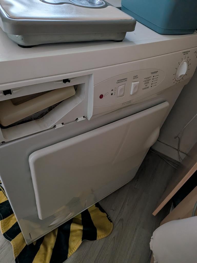 wasdroger 7KG, Ophalen, 6 tot 8 kg, Gebruikt, Luchtafvoer