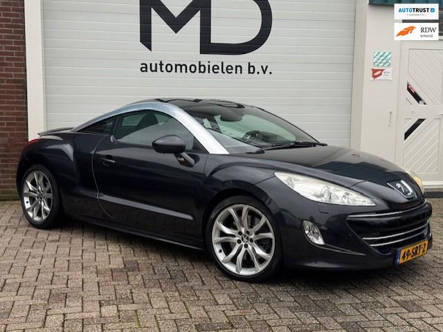 Peugeot RCZ 1.6 THP 200PK -2e eigenaar-Leder-Xenon-Navi- JBL, Voorwielaandrijving, 15 km/l, Gebruikt, Zwart
