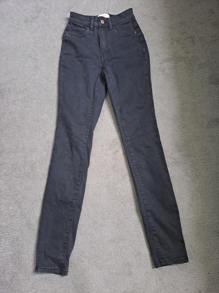 Zwarte skinny jeans, Zwart, Ophalen of Verzenden, W27 (confectie 34) of kleiner, ONLY