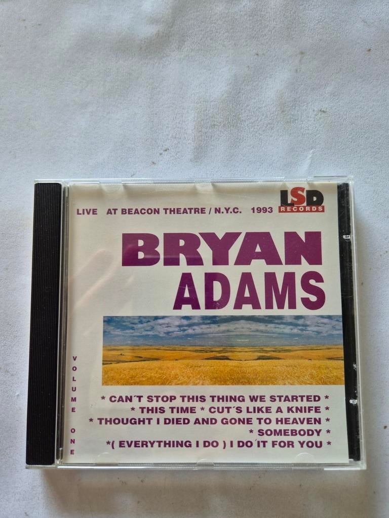 BRYAN ADAMS - 9 cd's - vanaf 1.50€, Ophalen of Verzenden, Gebruikt