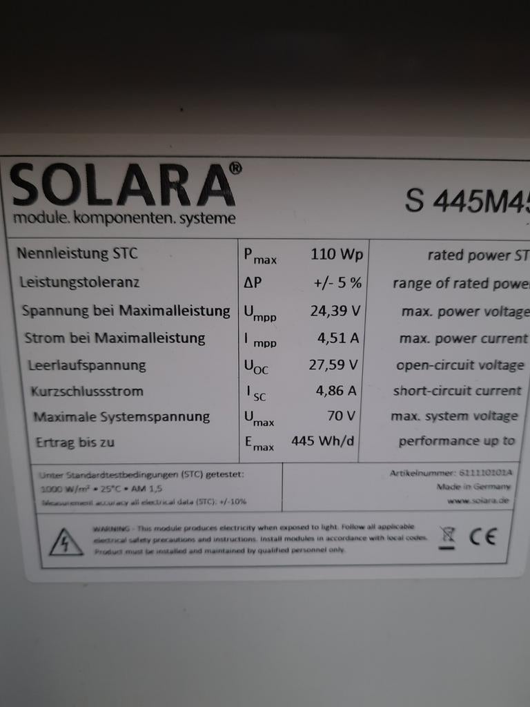 Complete solar zonnepaneel set voor boot camper enz., Ophalen, Overige typen, Nieuw, Info@solara.com