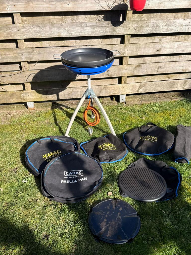 Cadac eazi chef skottelbraai, Ophalen, Zo goed als nieuw