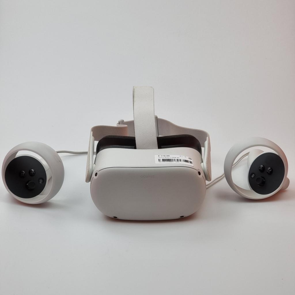 Oculus Quest 2 128GB Wit, Spelcomputers en Games, Virtual Reality, Meta Quest, Gebruikt, https://store.facebook.com/nl/help/support/quest/