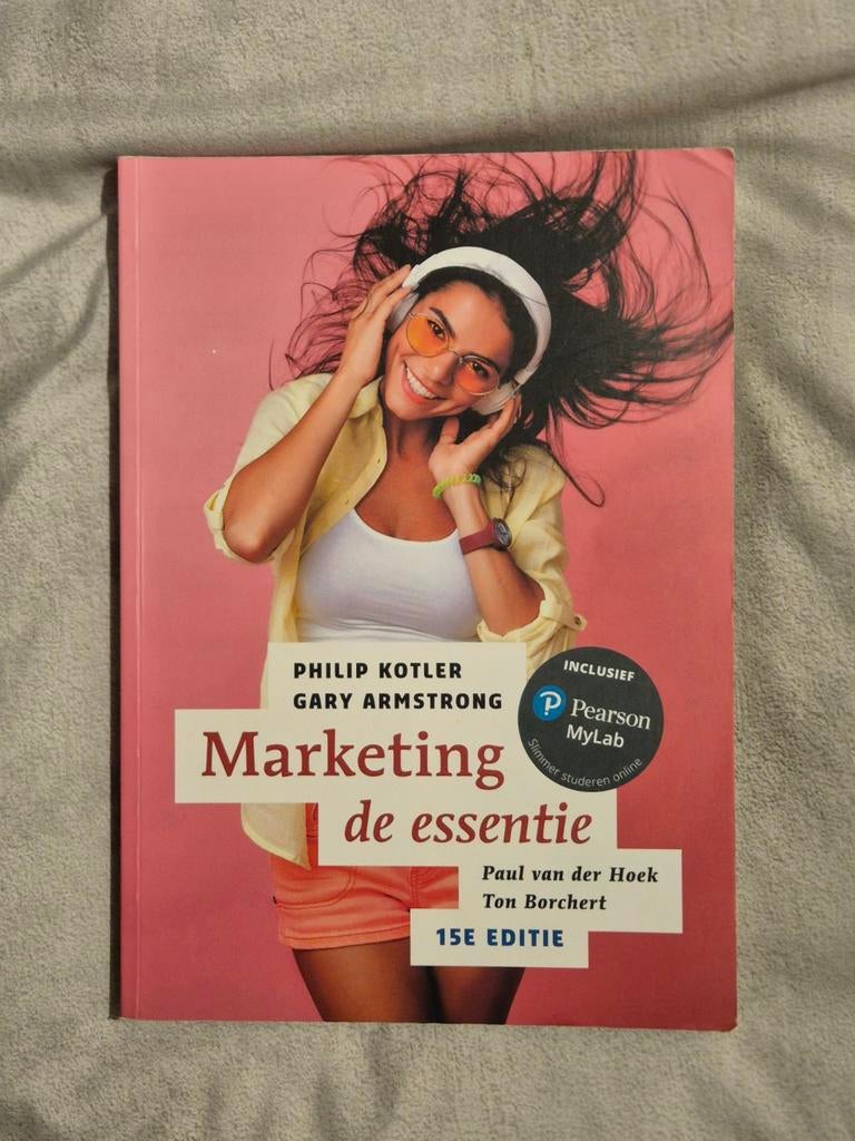 Gary Armstrong - Marketing de essentie, Boeken, Schoolboeken, Ophalen of Verzenden, Zo goed als nieuw, Gary Armstrong; Philip Kotler