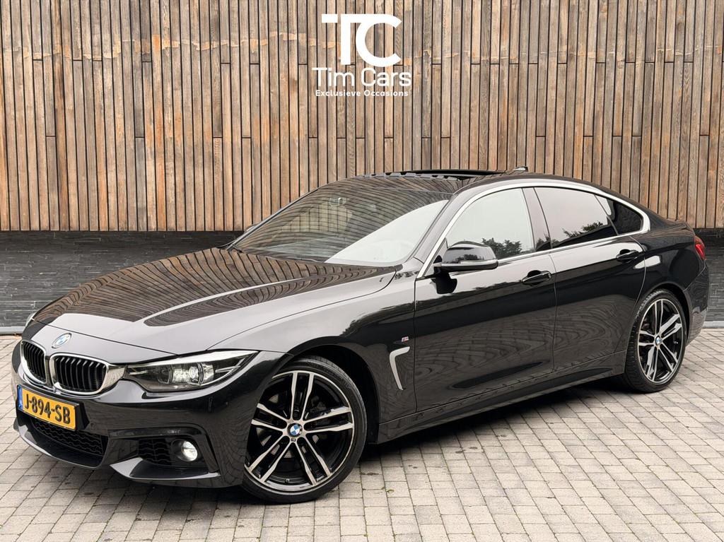 BMW 4-serie Gran Coupé 418i M Sport Àutomaat | Open dak |, Automaat, Gebruikt, Euro 6, Zwart