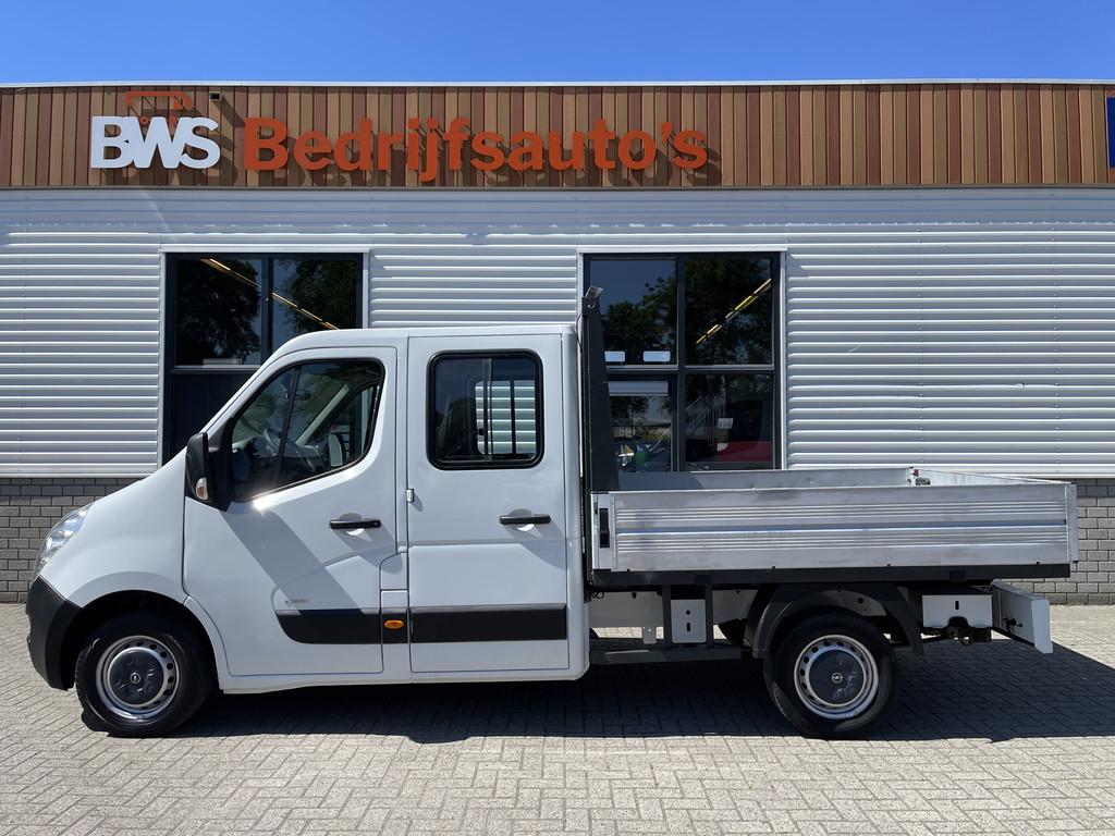 Opel Movano 2.3 CDTI 125pk L2 DC 7 persoons / rijklaar € 1, Auto's, Opel, Gebruikt, Huisgarantie, Met garantie (alle), Wit