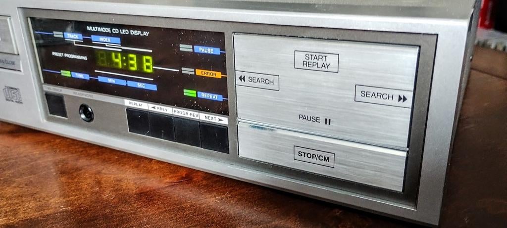 Philips CD 350 / 00 (1985) Loopwerk en Servobord Geserviced, Audio, Tv en Foto, Cd-spelers, Ophalen, Refurbished, Philips