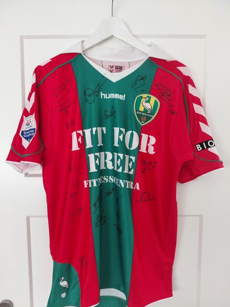 ADO Den Haag match worn shirt, Ophalen of Verzenden, Zo goed als nieuw, Overige binnenlandse clubs, Shirt