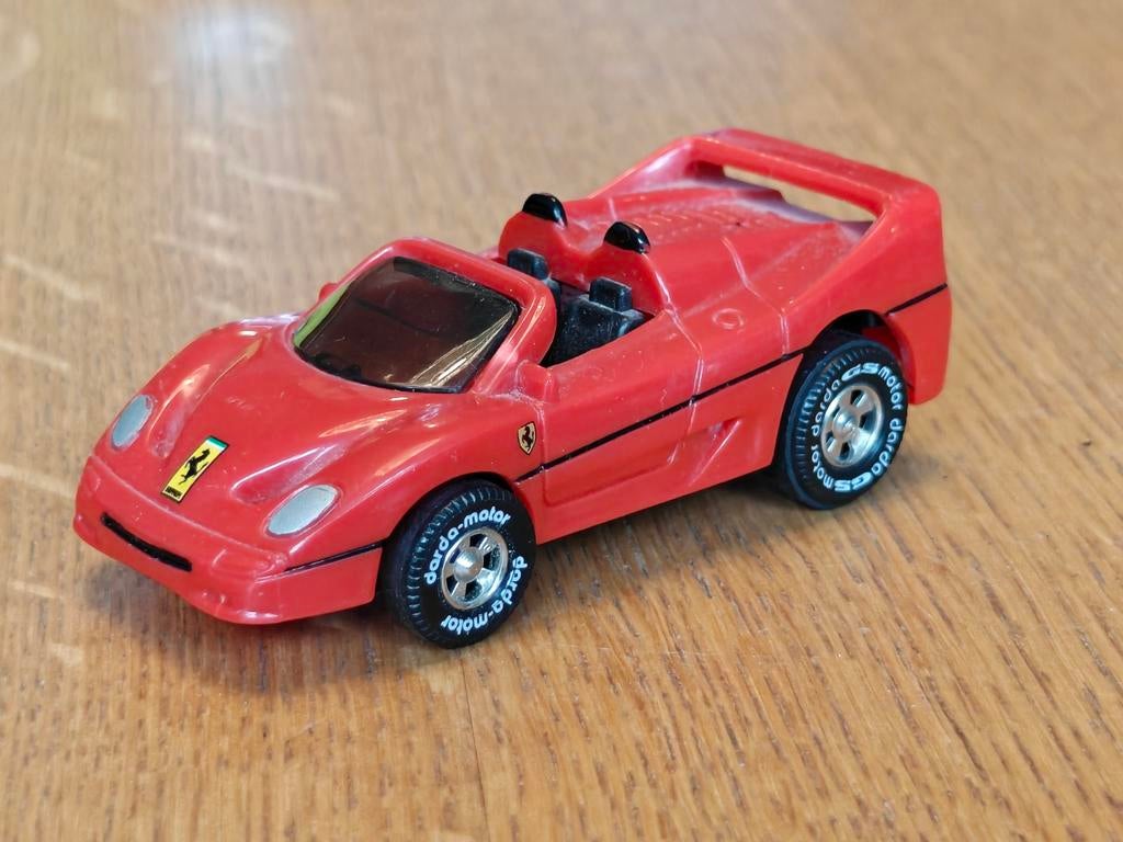 Darda Ferrari F50 ROOD, Hobby en Vrije tijd, Modelauto's | Overige schalen, Ophalen of Verzenden, Zo goed als nieuw, Auto