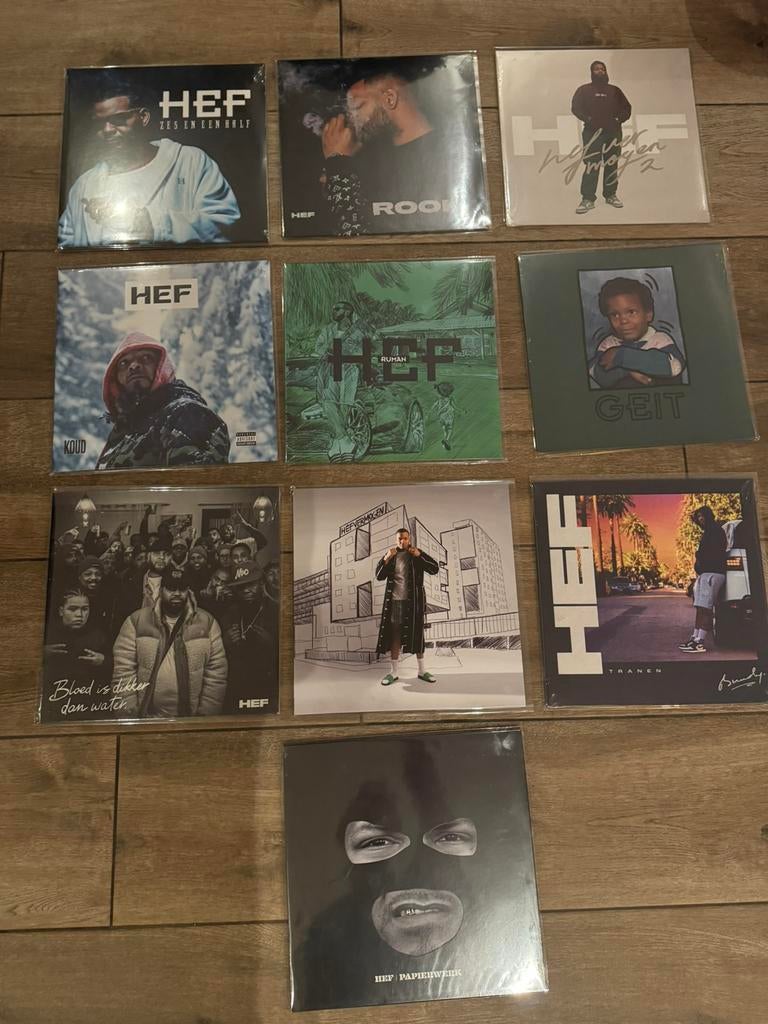 Hef vinyl complete set, Ophalen, 2000 tot heden, Zo goed als nieuw, 12 inch