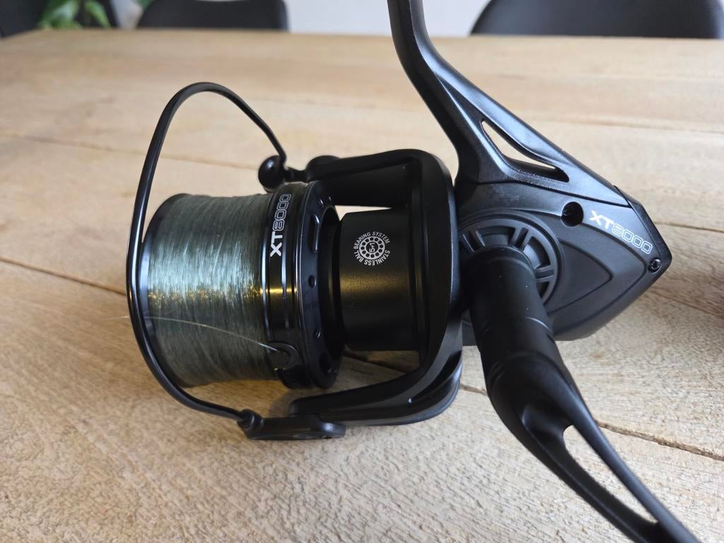 2x NGT XT-8000 Lightweight Quick Drag Big Pit Molens, Ophalen of Verzenden