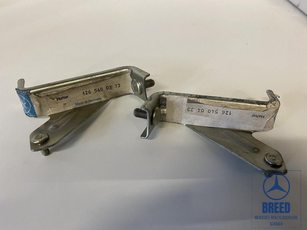 NOS houders "Doppeltonfanfare" voor Mercedes-Benz W126 C126, -, Nieuw, Ophalen of Verzenden, -